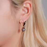 Europäische Und Amerikanische Heiß Verkaufte Temperament Anzüge Ohrringe Mode Perlen Geometrische Ohrringe 6 Paar Ohrringe Grenz Überschreitende Ohrringe Großhandel main image 3