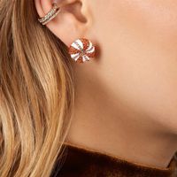 Alloy Diamond Earrings Wholesale Fashion main image 3