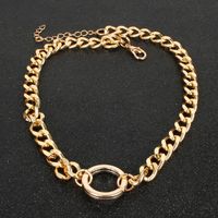 Personality Accessories New Chain Circle Stitching Women's Necklace Women Necklace main image 3