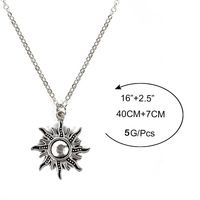 Simple Sun Flower Pendant Fashion Popular Necklace Women main image 5