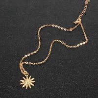 Wholesale Jewelry Fashion Flower Alloy Iron Necklace main image 3