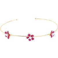 Enamel Drop Oil Cute Flower Pearl Collar Women Opening Adjustable Necklace Wholesales Fashion main image 6