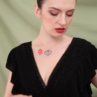 Collar Colgante De Corazón De Durazno Collar De Cadena De Clavícula Para Mujer Al Por Mayor De Moda main image 6