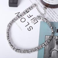 New Tide Rhinestone Necklace Necklace Dress Accessories Wholesales Fashion main image 4