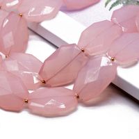 Double Pink Resin Necklace Short  Wholesales Fashion main image 5