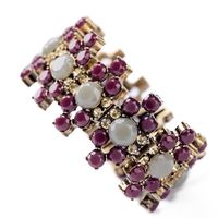 Vintage Diamond Elastic Bracelet Female Personality Wild Fashion Accessories Jewelry Wholesale main image 3
