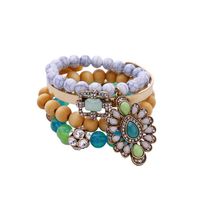 Fashion Jewelry Multi-layer Four-piece Bead Pendant Women's Bracelet Wholesales Fashion main image 2