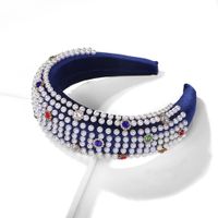 Sponge Band Diamond Pearl Hair Hoop Luxury Hair Accessories Hand-sewn Jewelry sku image 2