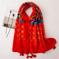 Sun Shawl Women's Silk Scarves, Beach Towels, Beach Towels, Oversized Scarves, Air Conditioner Room Scarves main image 4