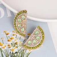 New Grapefruit Ear Studs Stereo Korean Simulation Fruit Earrings main image 4