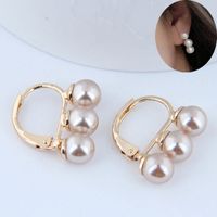 Boutique Korean Fashion Sweet Ol Elegant Pearl Personality Earrings Earrings main image 3