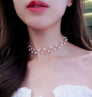 Europäische Und Amerikanische Mode Süße Und Elegante Perle Persönlichkeit Halskette Halskette main image 1