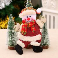 New Christmas Tree Accessories Pendant Christmas Doll Dancing Cloth Doll Small Pendant Gift main image 4