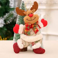 New Christmas Tree Accessories Pendant Christmas Doll Dancing Cloth Doll Small Pendant Gift main image 5