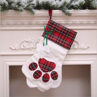 Christmas Socks Christmas Decoration Arrangement Supplies Christmas Socks Gift Bag Tree Pendant main image 5