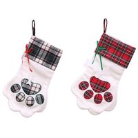 Christmas Socks Christmas Decoration Arrangement Supplies Christmas Socks Gift Bag Tree Pendant main image 6