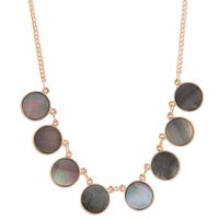 Exquisite Korean Fashion Metal Simple Shell Temperament Personality Necklace sku image 1