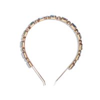 Koreanisches Neues Diamant-stirnband Aus Legierung Za Das Gleiche Einfache Haar Ring Mode Braut Kopfschmuck Zubehör Ein Stück main image 6