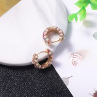 Diamond Earrings With Alloy Diamonds Wholesales Fashion main image 4