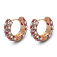 Diamond Earrings With Alloy Diamonds Wholesales Fashion main image 6