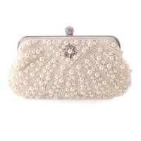 Fashion New Pearl Beaded Handbag Gorgeous Commuter Ol Women's Bag main image 3