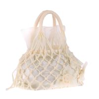 Women's Bag Dinner Bag Retro Wool Woven Handmade Net Bag Wedding Bag Bridesmaid Bag main image 3