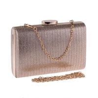 Clutch Bag Dinner Bag Plaid Synthetic Leather Hard Shell Women's Bag Small Square Bag main image 2