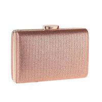 Clutch Bag Dinner Bag Plaid Synthetic Leather Hard Shell Women's Bag Small Square Bag main image 6