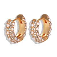 Diamond Earrings With Alloy Diamonds Wholesales Fashion sku image 1