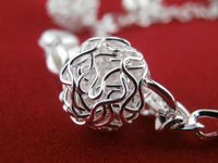 Silver Bracelet National Style New Bracelet Bell Alloy Ball Plating Thick main image 3