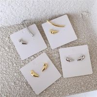 Individuality Asymmetric Cold Wind Shaped Integrated Ear Clip main image 2