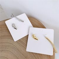 Individuality Asymmetric Cold Wind Shaped Integrated Ear Clip main image 6