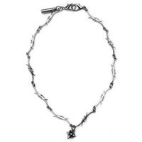 Jing Thorn Sharp Creative Clavicle Chain Meteor Hammer Pendant Cool Wild Necklace main image 6