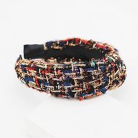 New Korean Version Of The Color Fabric Headband Travel Ball Casual Headband Accessories main image 4