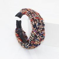 New Korean Version Of The Color Fabric Headband Travel Ball Casual Headband Accessories main image 6