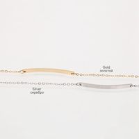 Stainless Steel Geometric Rectangular Bracelet Fashion Jewelry Simple Chain Bracelet 316l Jewelry main image 5