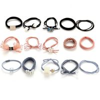 Hair Accessory Hair Ponytail Rubber Band Sweet Head Rope Hair Ring 15 Piece Suit main image 6