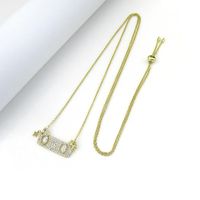 Fashion Golden Chain Necklace New Hip Hop Clavicle Lucky Creative Necklace main image 3