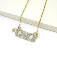 Fashion Golden Chain Necklace New Hip Hop Clavicle Lucky Creative Necklace main image 4