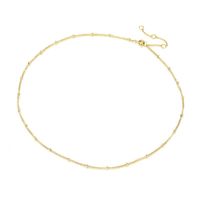 Clavicle Chain Simple Stainless Steel Necklace Female Rose Gold main image 5