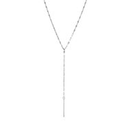New Stainless Steel Chain Necklace Female Simple Gold-plated Clavicle Chain 316l Accessories main image 5