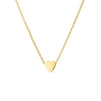 Lady Heart Stainless Steel Plating Necklace main image 6