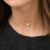 Stainless Steel 14K Gold Plated Plating Geometric Necklace main image 1