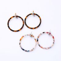 Creative Minimalist Geometric Exaggerated Circle Earrings Female Earrings main image 5