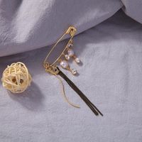 Fashion Diamond Diamond Jewelry Long Tassel Accessories Female New Creative Brooch main image 4
