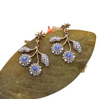 Fashion Jewelry Cute Wild Branches Inlaid Pearl Women's Earrings main image 4