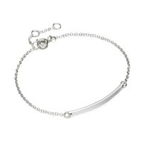 Stainless Steel Geometric Rectangular Bracelet Fashion Jewelry Simple Chain Bracelet 316l Jewelry sku image 1