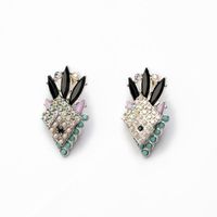 Exquisite Accessories With Diamond-studded Women's Earrings sku image 1