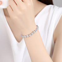 Snow Yinghua Aaa Zircon Bracelet Aaa Transparent Zircon Crystal Diamond Bracelet main image 3