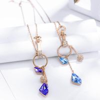 New Classical Style Jewelry Beautiful Crystal Necklace Bridal Accessories main image 2